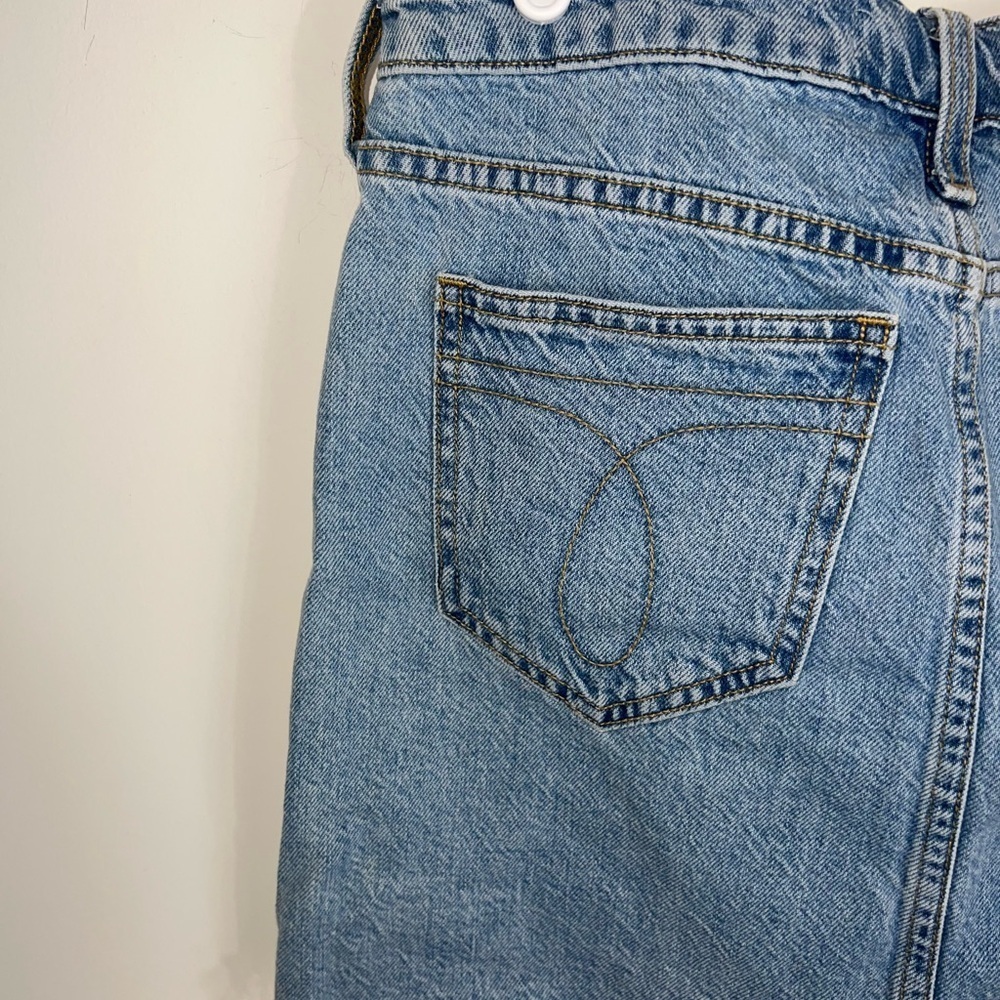 Calvin Klein Y2K Denim Blue Mini Skirt size 25 - Picture 10 of 10